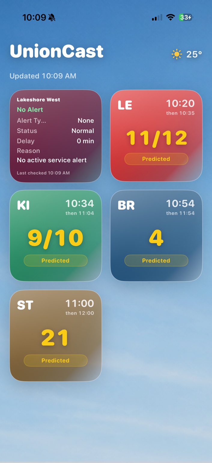 Live tile layout